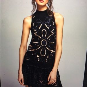 Free People Hot Child Mini Dress